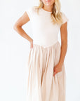 Cece Mixed Media Dress