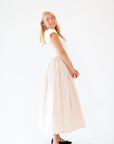 Cece Mixed Media Dress