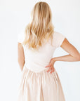 Cece Mixed Media Dress