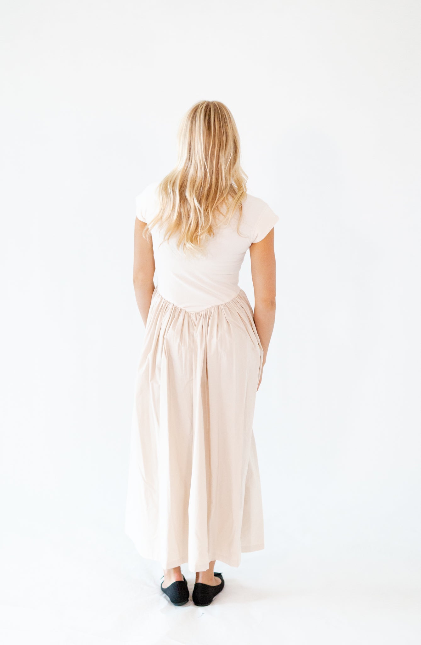 Cece Mixed Media Dress