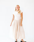 Cece Mixed Media Dress