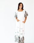 Hilda Embroidered Maxi Dress