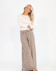 Hallie Striped Pants