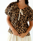 Brynn Leopard Print Top