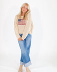 American Flag Fisherman Knit