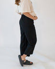 Charlie Woven Pants・Black