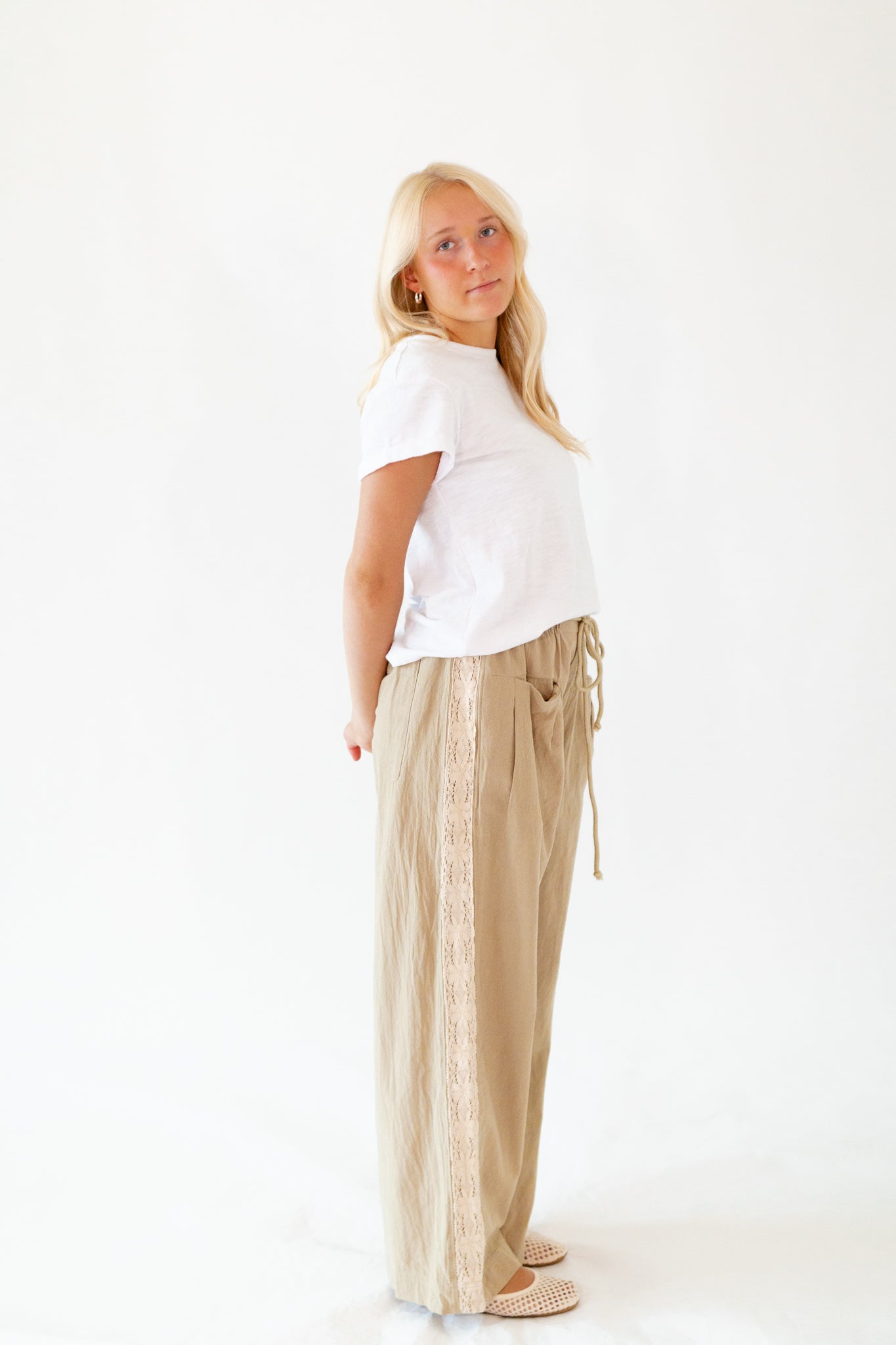 Tilda Lace Seam Pants
