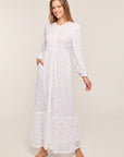 The Timeless Lace White Dress