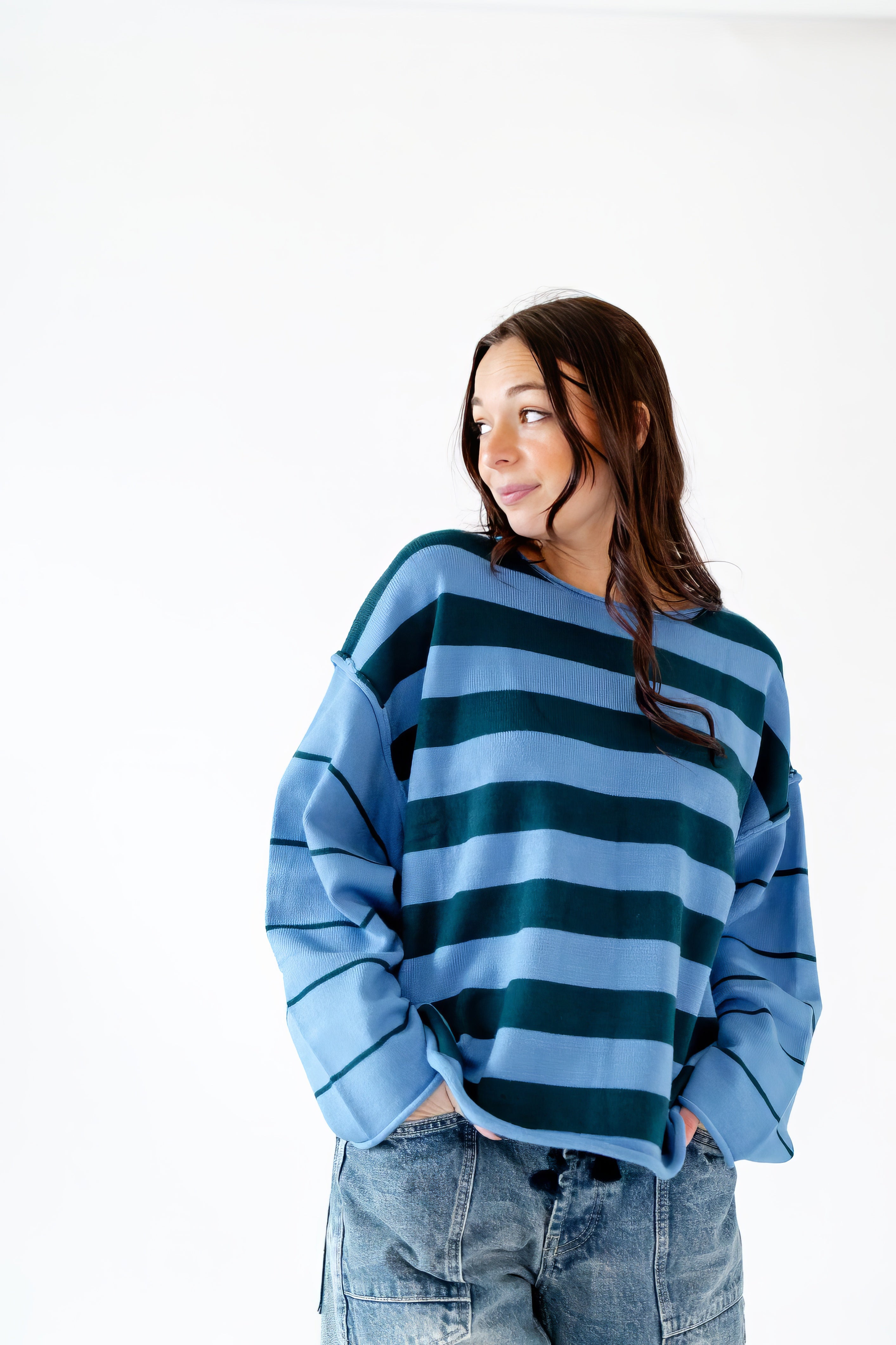 Elysia Striped Sweater