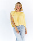 Denny Pleated Top