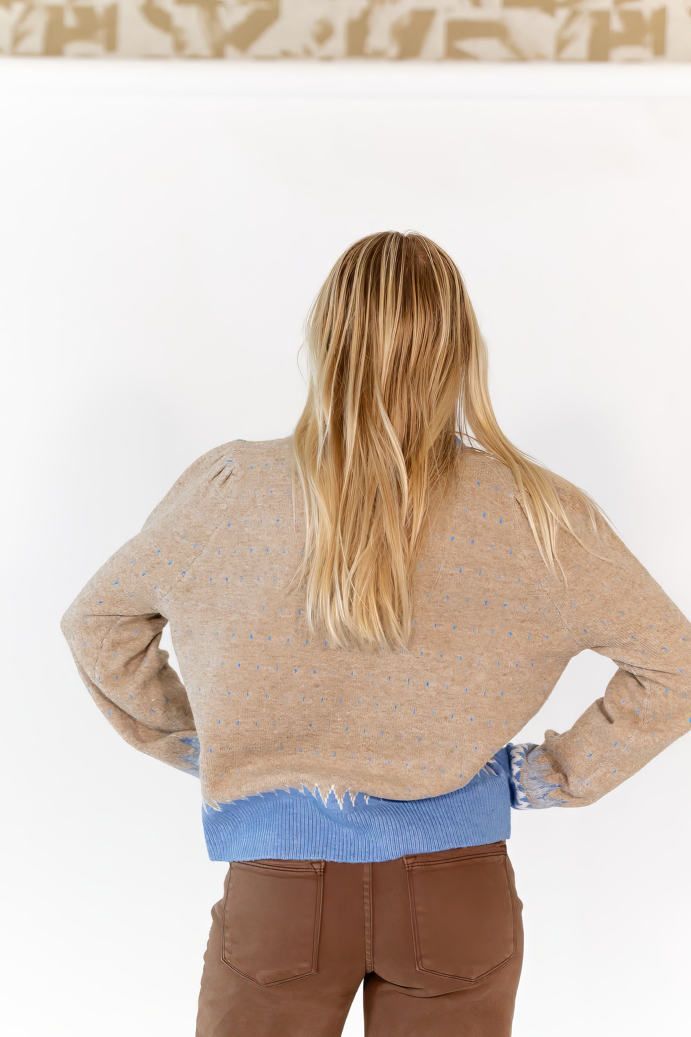 Sandra Colorblocked Sweater