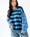 Elysia Striped Sweater