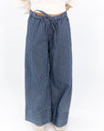 Roux Striped Cotton Pants