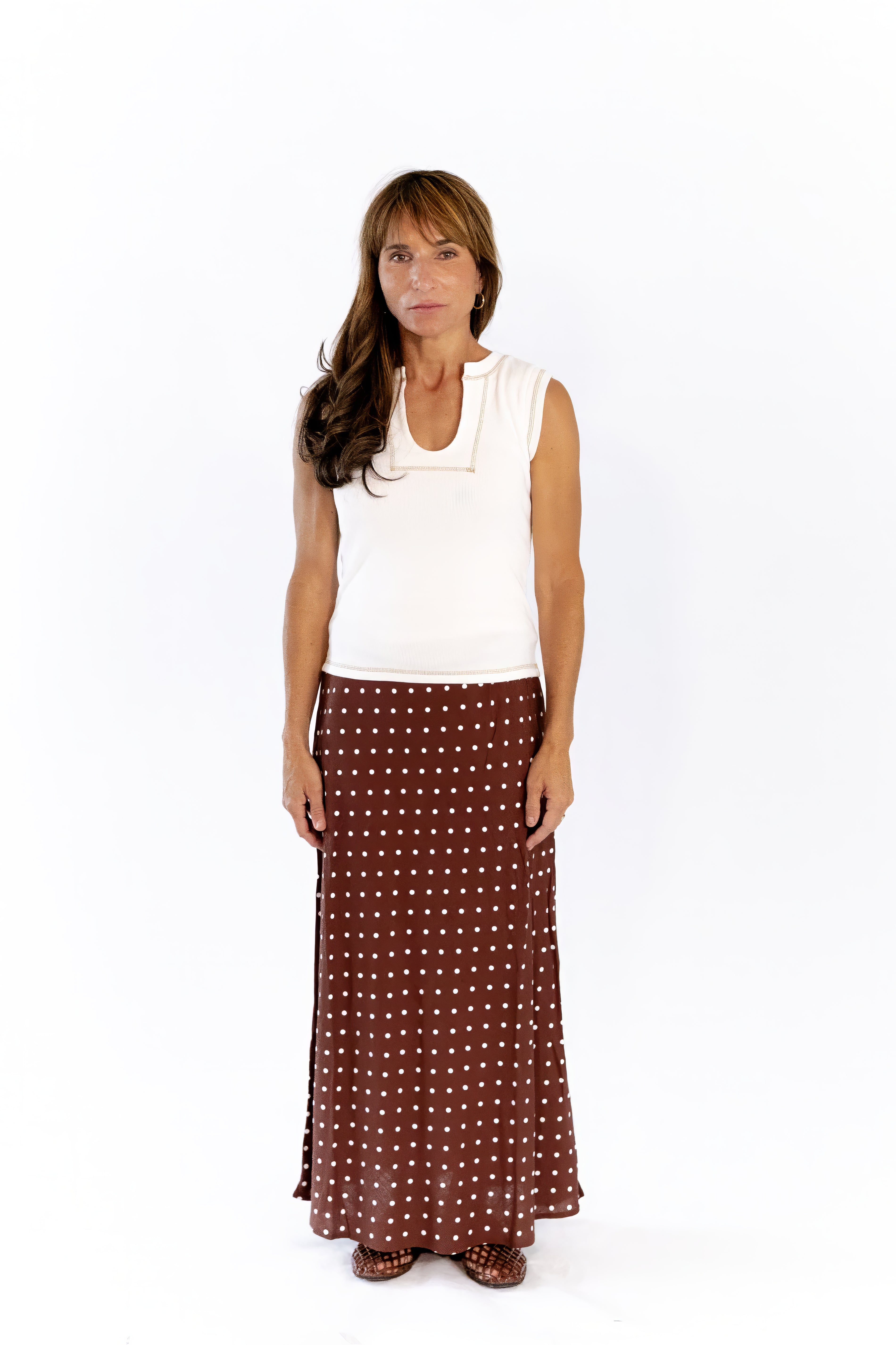 Addison Polka Dot Skirt