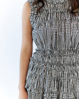 Lucia Smocked Gingham Maxi Dress  ⤫ Restocked