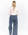 Roux Striped Cotton Pants