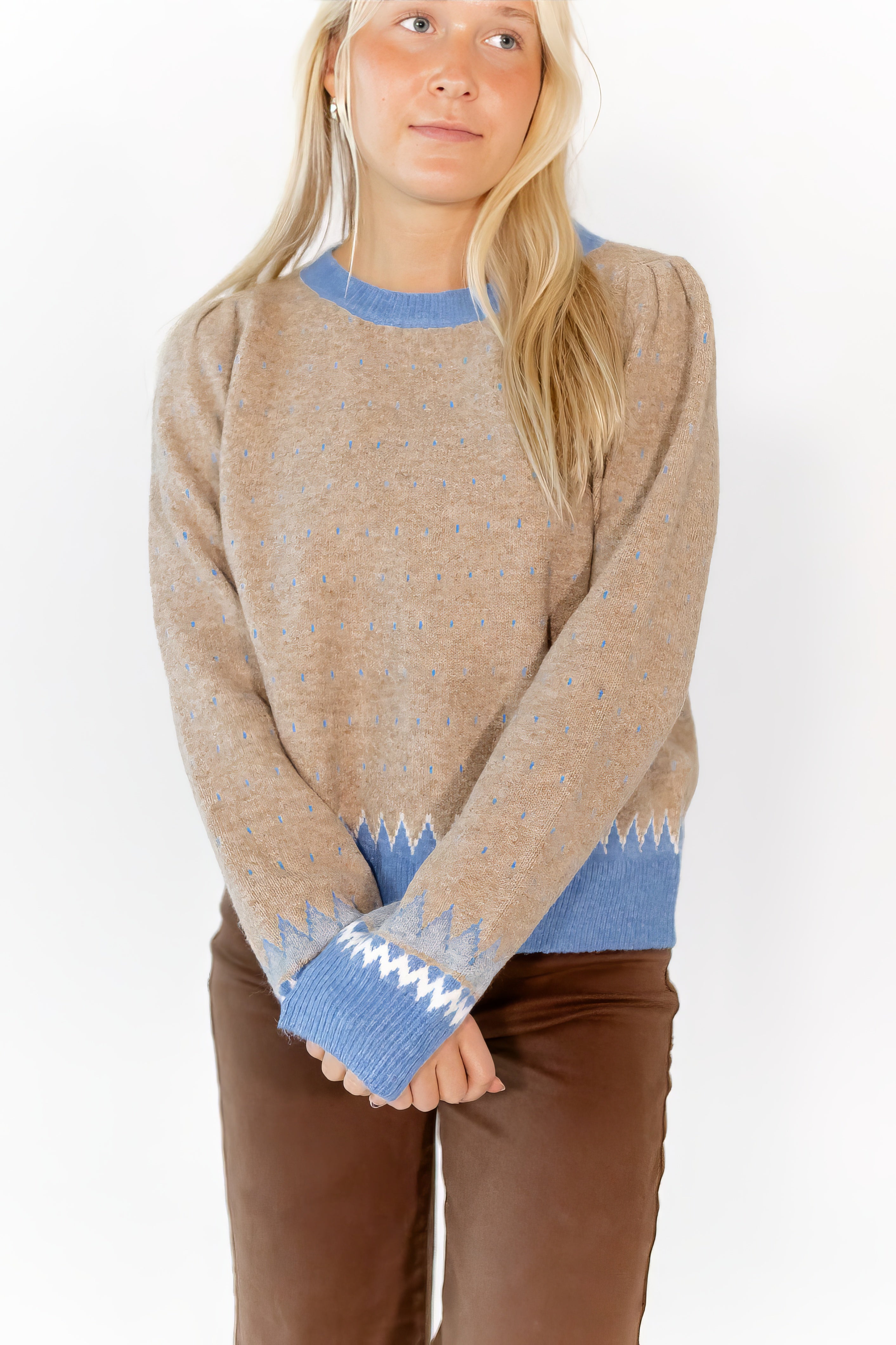 Sandra Colorblocked Sweater