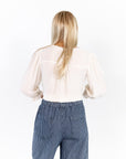 Oscar Crochet Detail Top