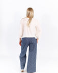Roux Striped Cotton Pants