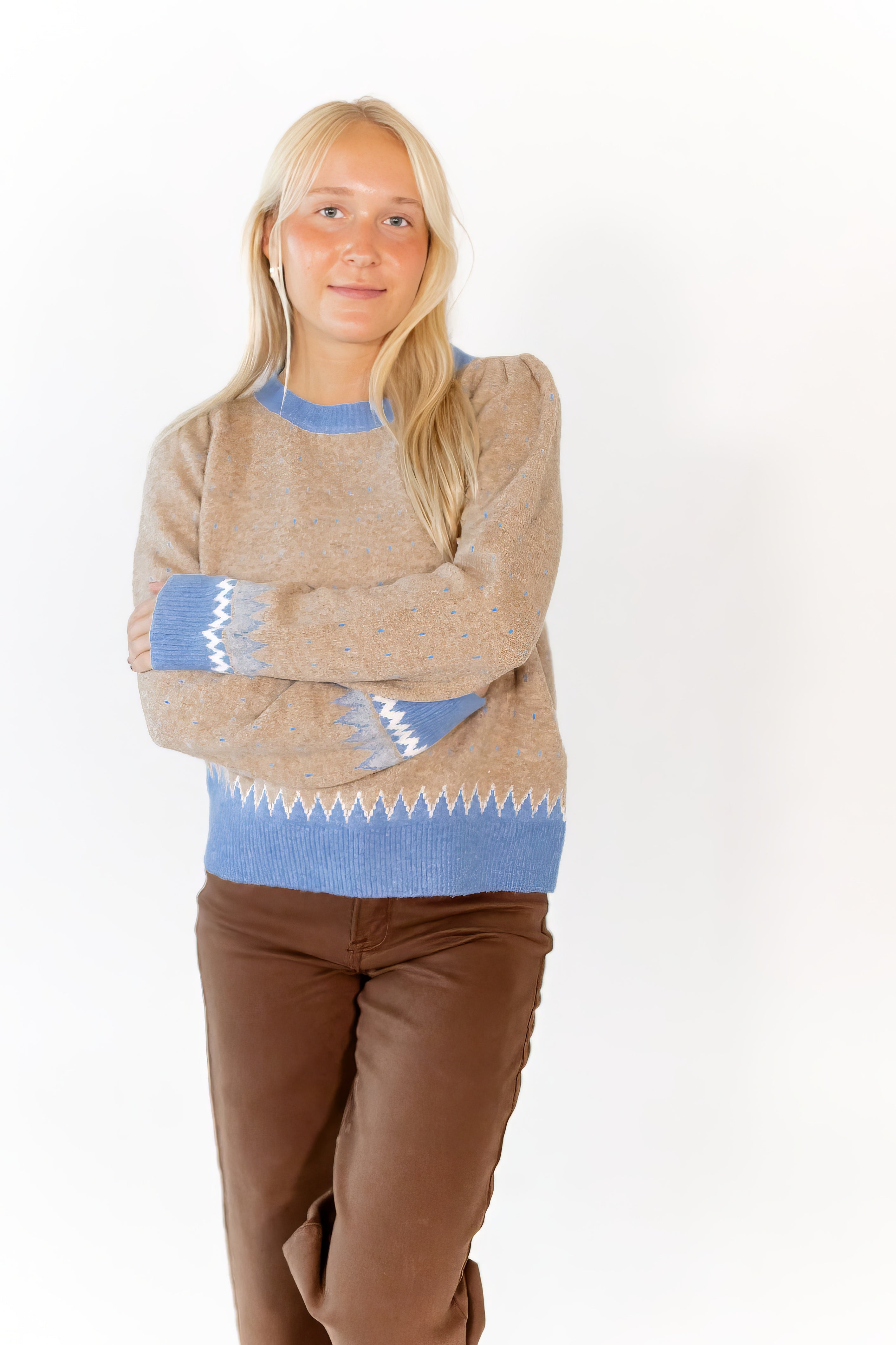 Sandra Colorblocked Sweater