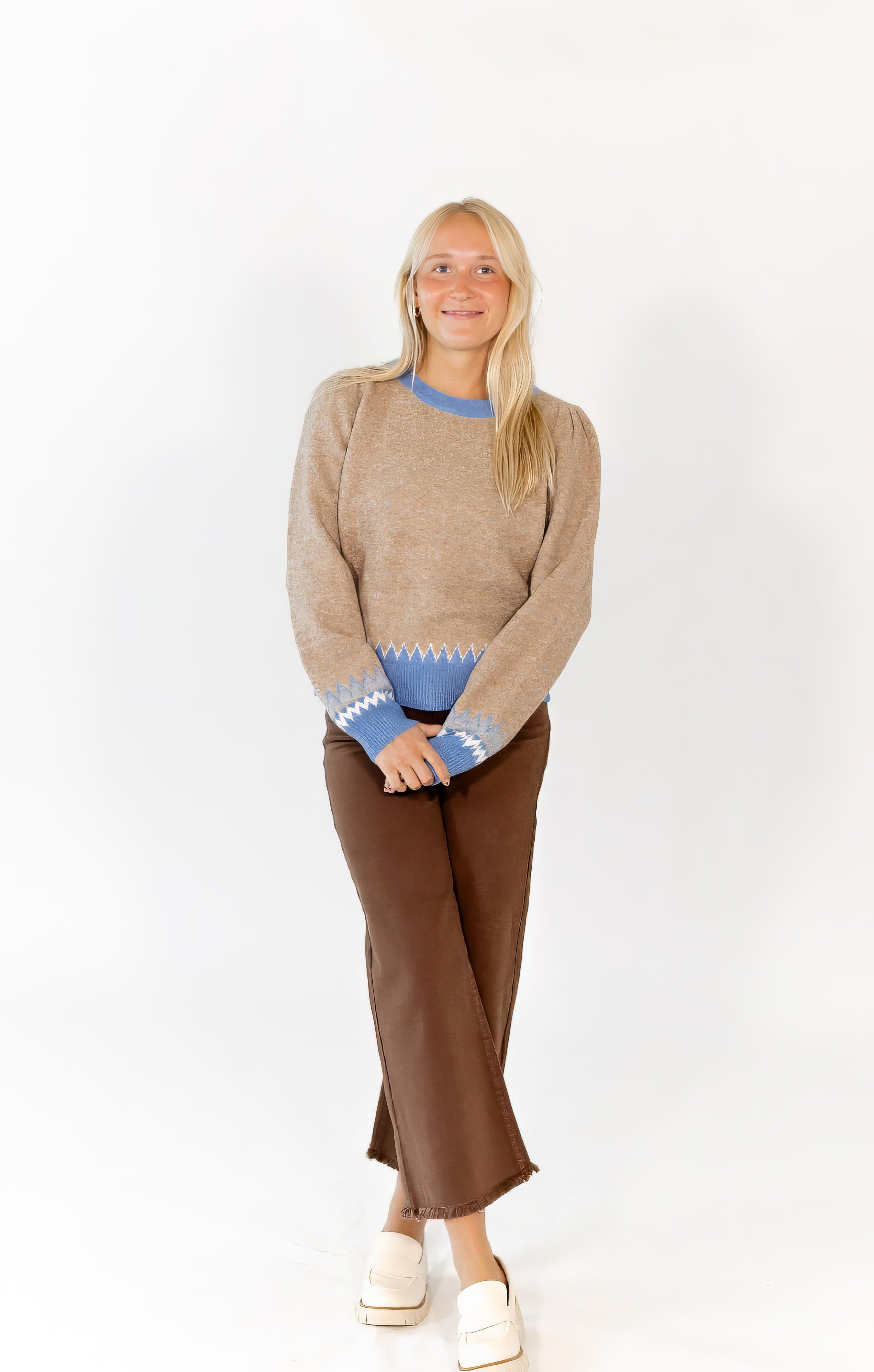 Sandra Colorblocked Sweater