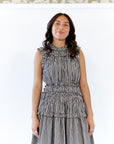 Lucia Smocked Gingham Maxi Dress  ⤫ Restocked
