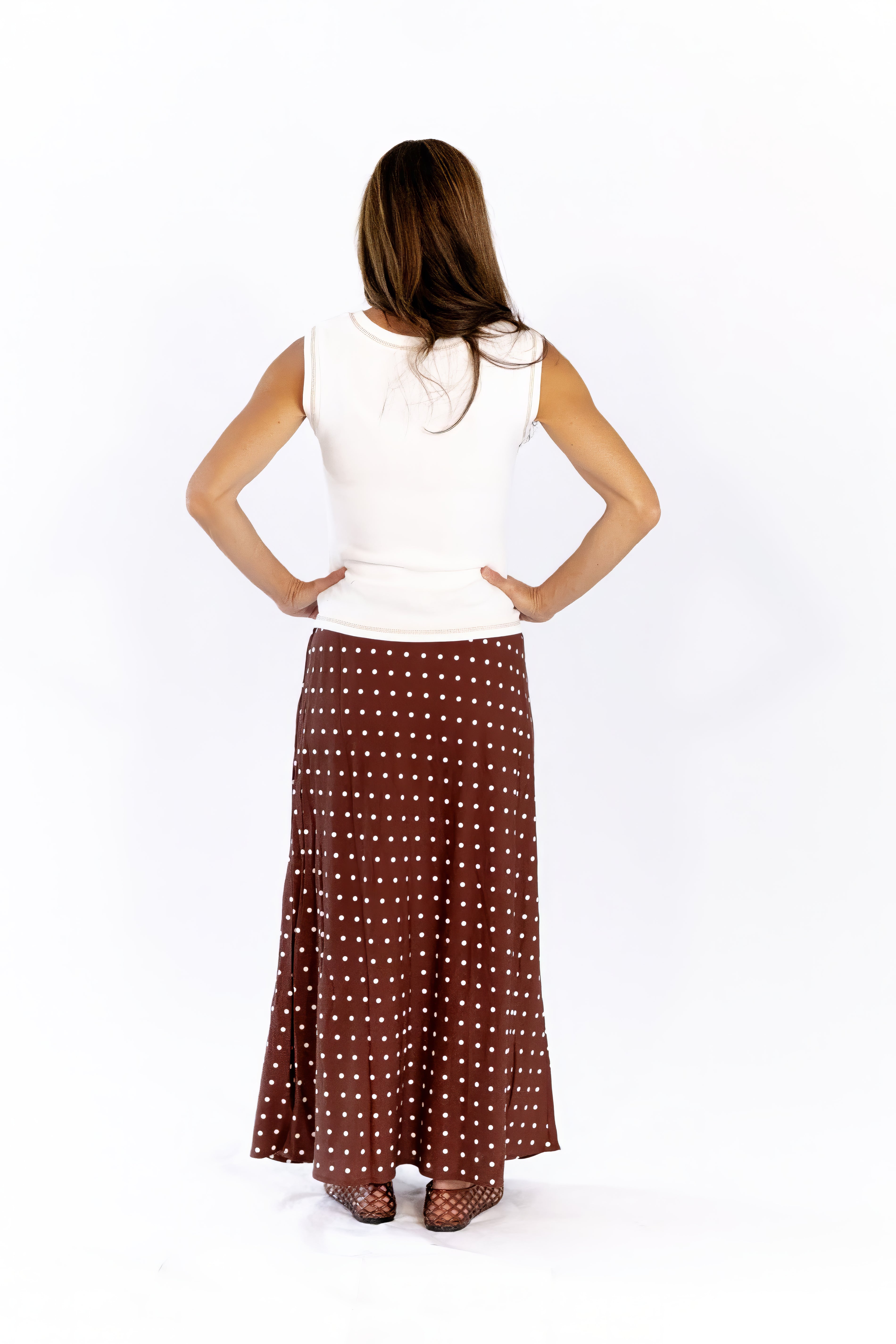 Addison Polka Dot Skirt