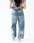 Kayla Denim Barrel Pants