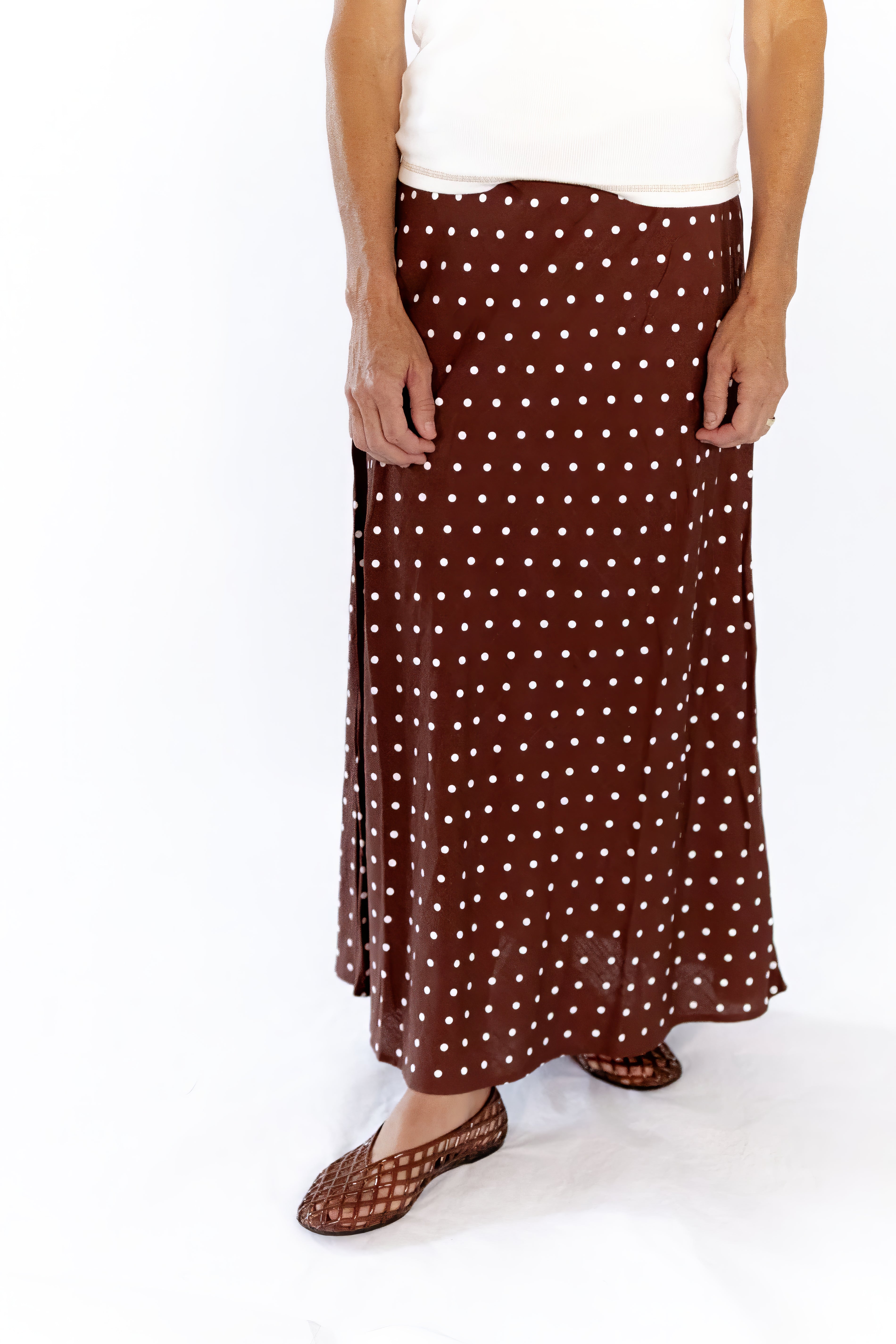 Addison Polka Dot Skirt