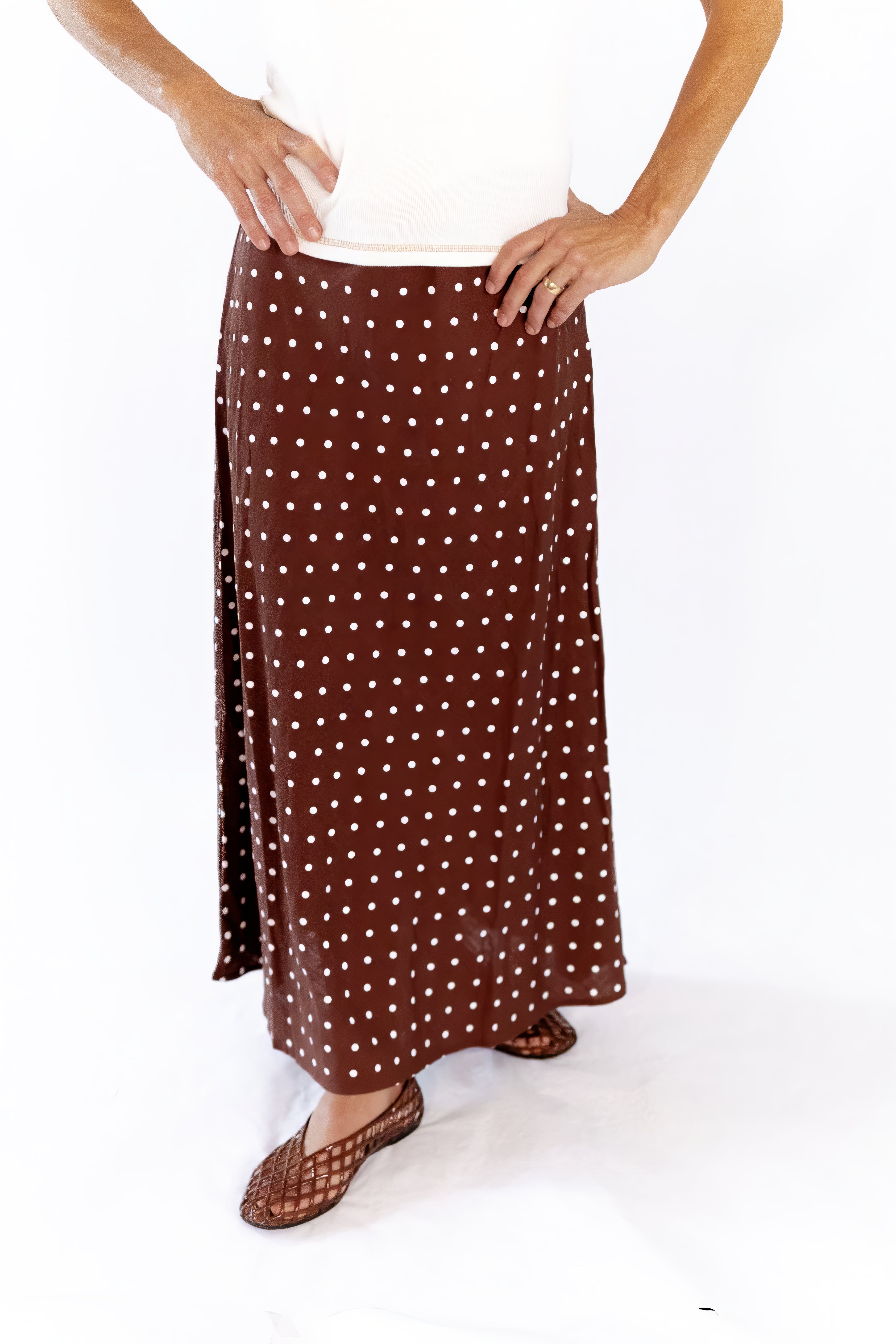 Addison Polka Dot Skirt