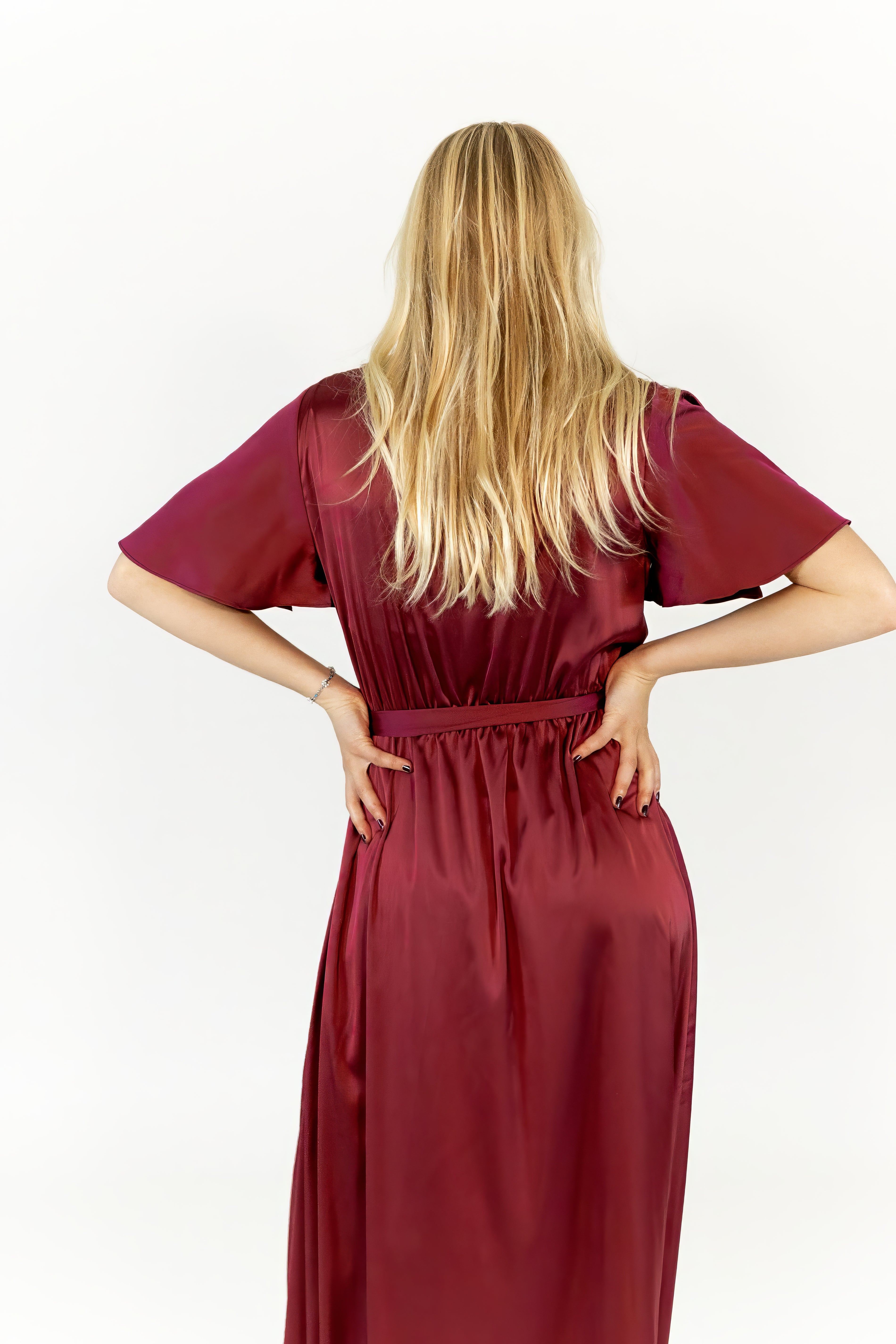 Vince Tie Waist Maxi Dress