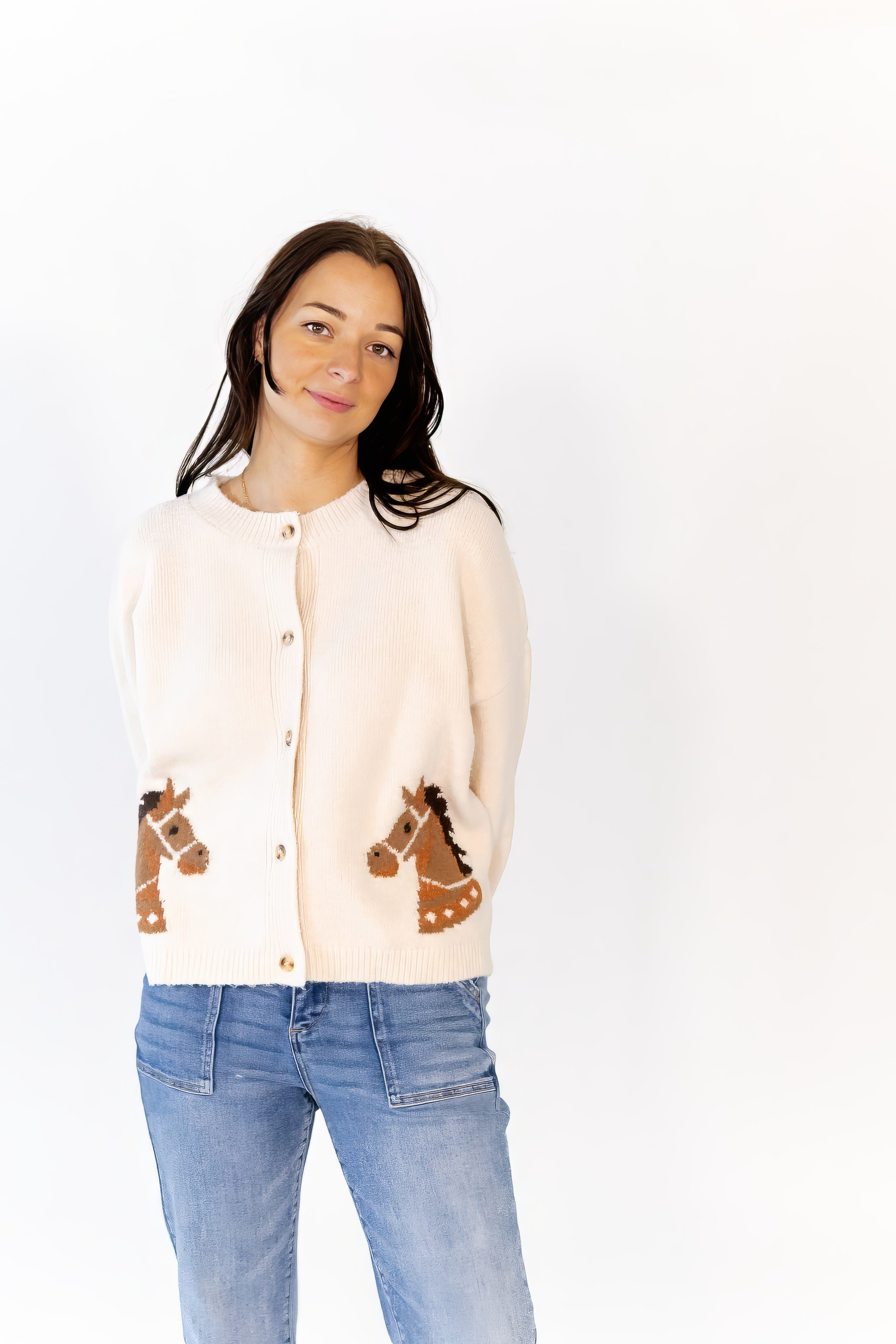 Kendra Equestrian Cardigan