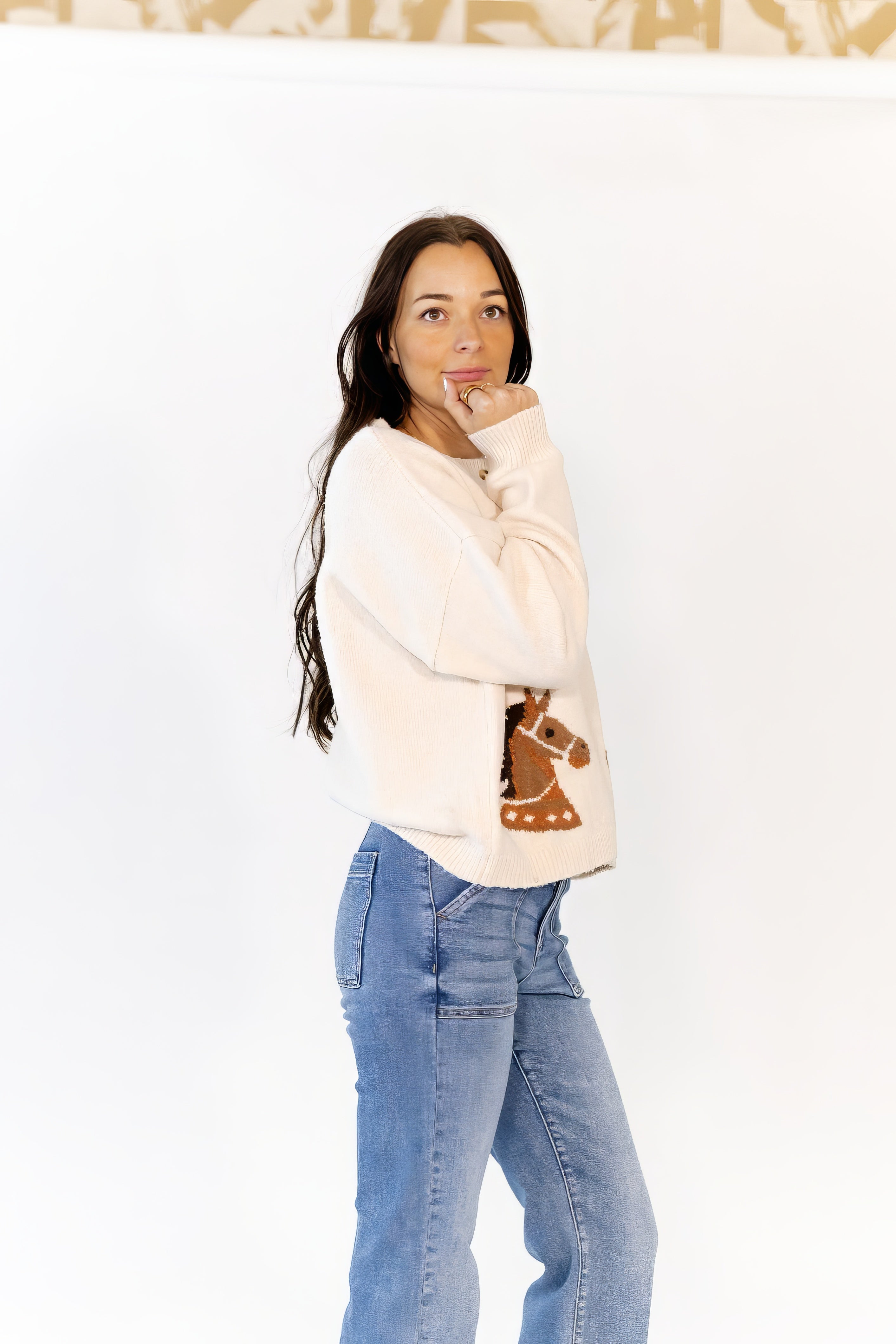 Kendra Equestrian Cardigan