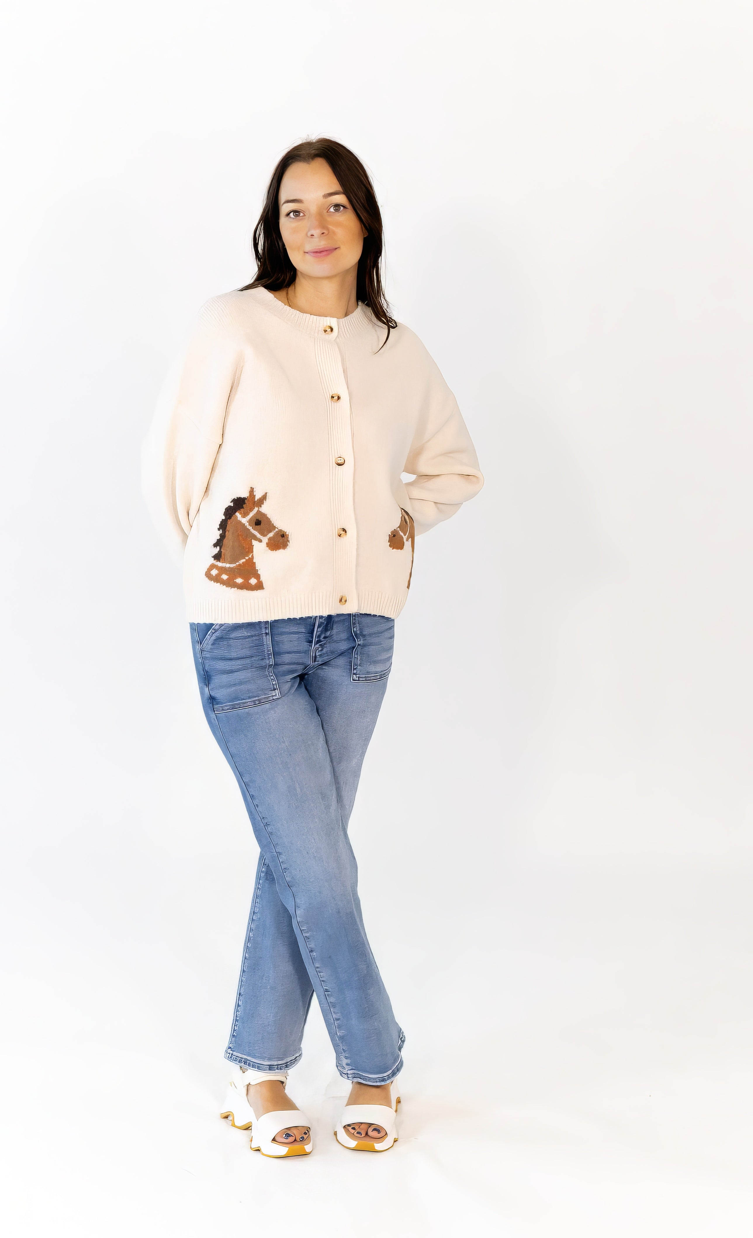 Kendra Equestrian Cardigan