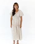 Marni Gingham Midi Dress · Taupe