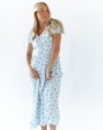 Imogen Floral Dress · Blue