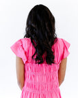 Daphne Smocked Midi Dress