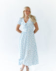 Imogen Floral Dress · Blue