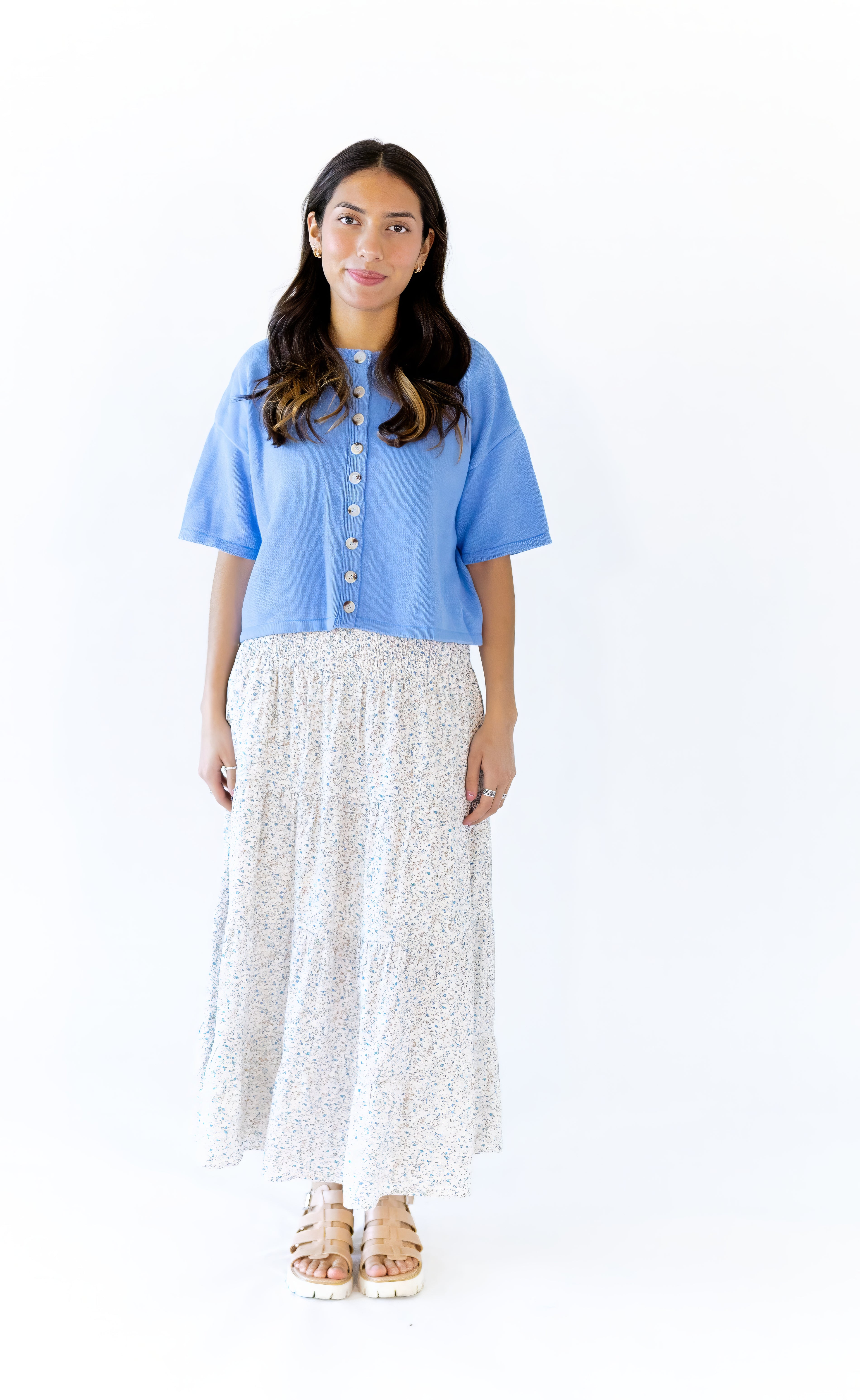 Ayla Ditsy Floral Skirt