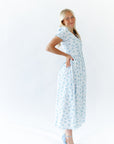 Imogen Floral Dress · Blue