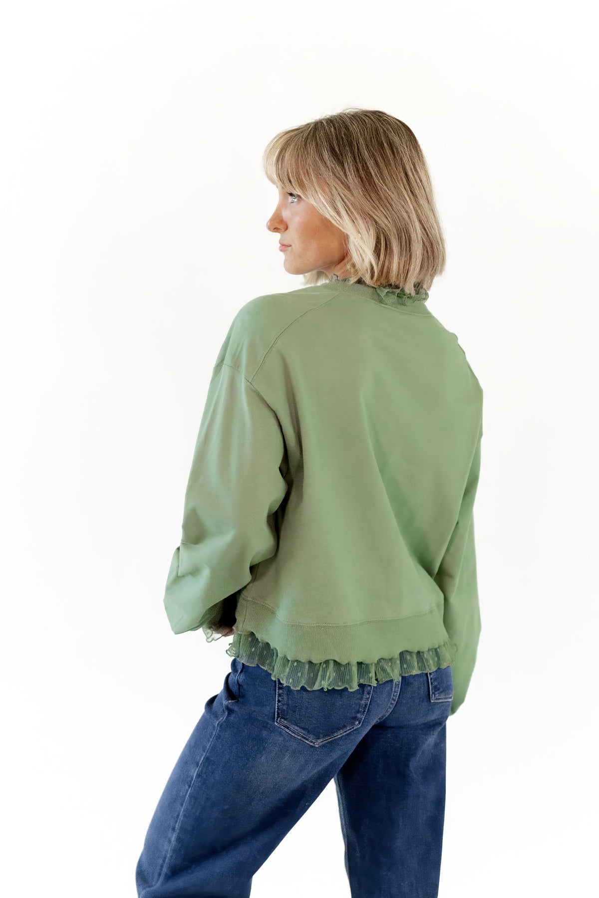 Dahlia Lace Trim Top