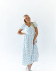 Imogen Floral Dress · Blue