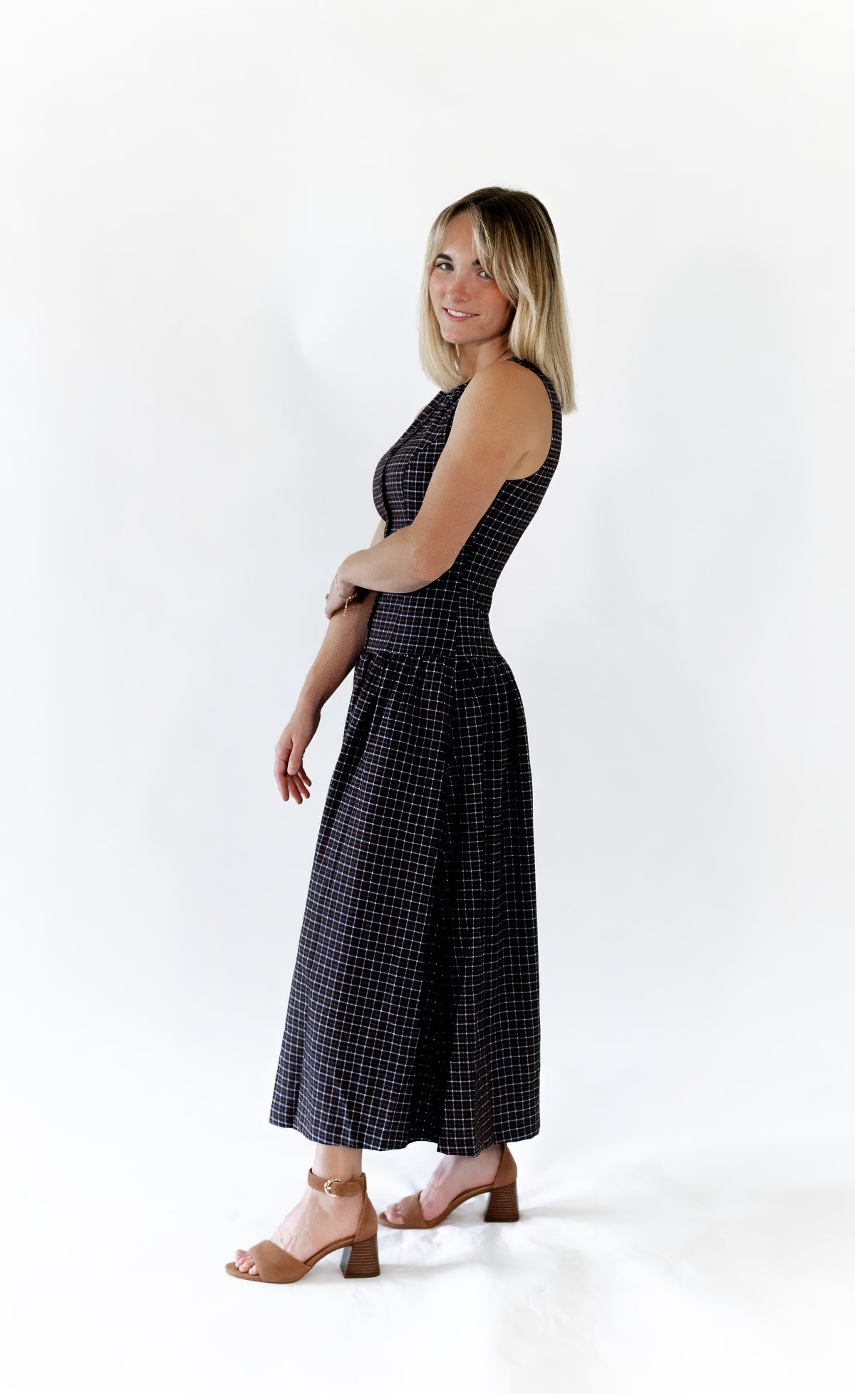 Tybald Plaid Dress