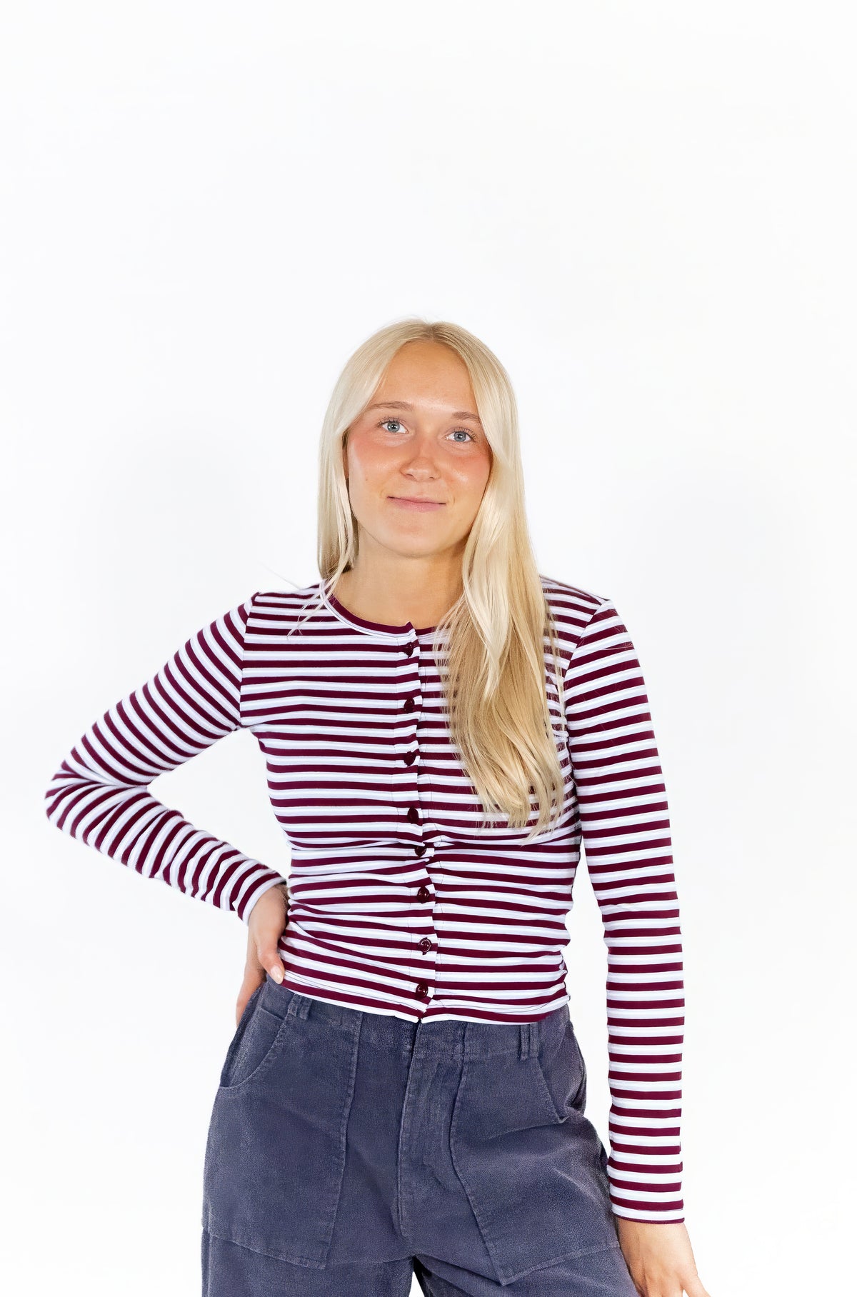 Oakley Striped Button Down