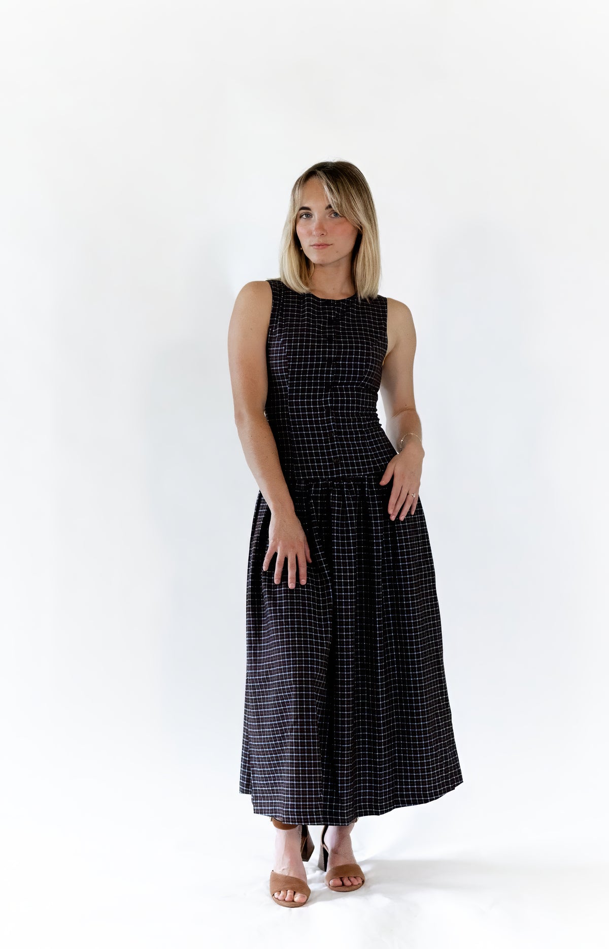 Tybald Plaid Dress