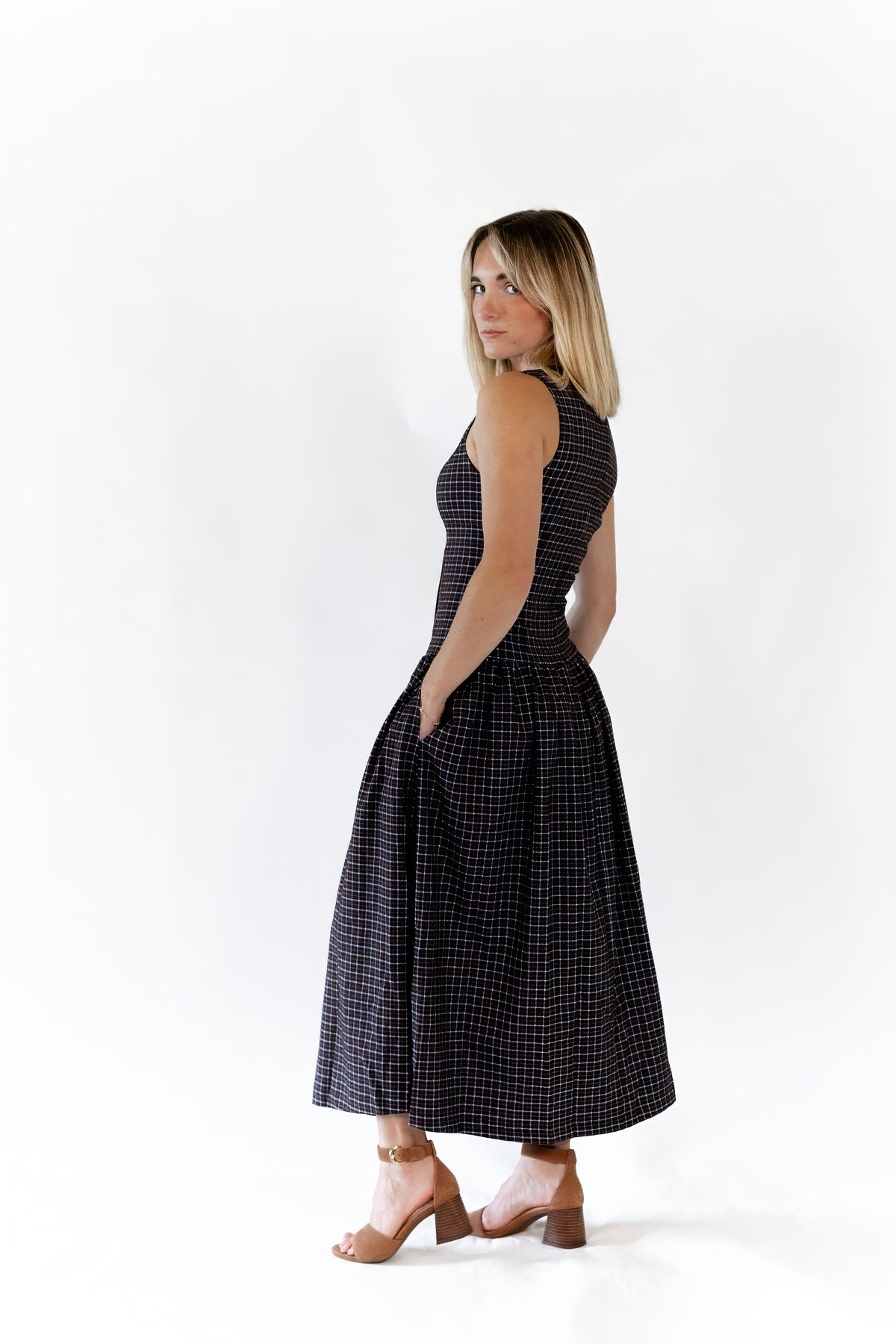 Tybald Plaid Dress