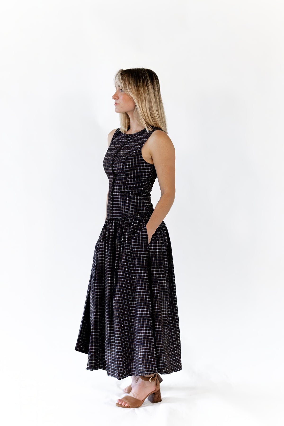 Tybald Plaid Dress