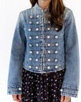 Zuri Button Detail Jacket