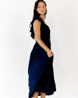 Corinne Ruffle Sleeve Midi Dress