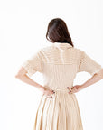 Odessa Pinstriped Shirt Dress